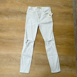 White Free People Denim